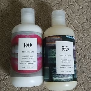R +co new shampoo and conditioner set